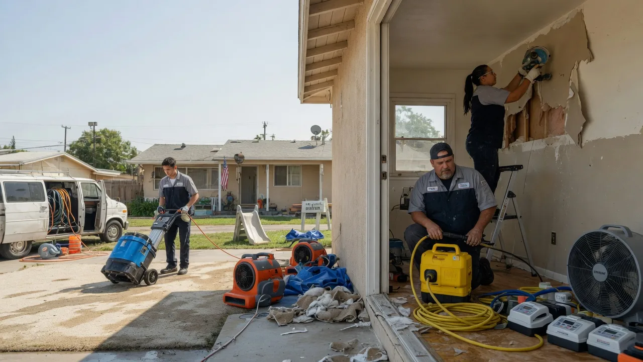 Water Damage Restoration in Leslie, MI near me